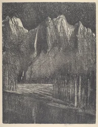 Natt i Yosemite