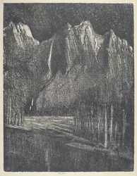 Natt i Yosemite