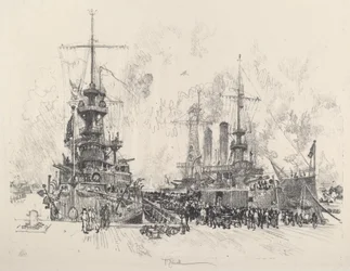 Redo för tjänst igen, 1917.