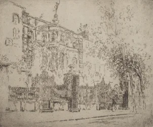 Rossettis hus, 1906.