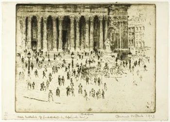 Saint Pauls trottoar