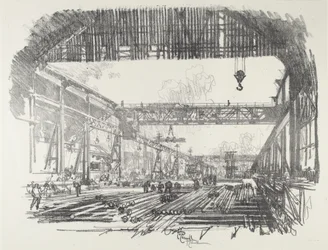 Stålstänger för snäckor, 1916.