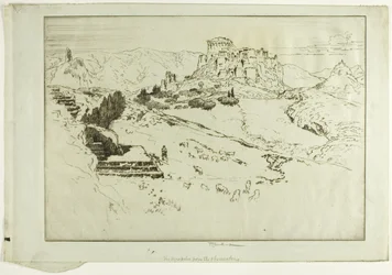Akropolis från observatoriet