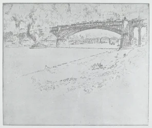 The Eads Bridge, St. Louis [överst], 1919 eller senare.