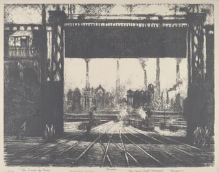 Järnporten, Charleroi, 1911.