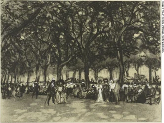 Promenaderna i Madrid