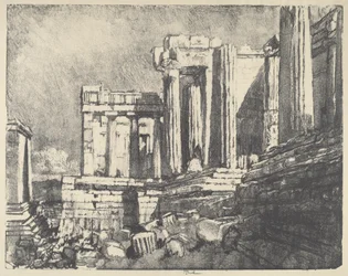 Propylaea, Aten, 1913.