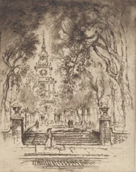 The Square, Independence Square, Philadelphia, 1920.