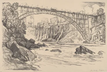 Stålbron, 1910.