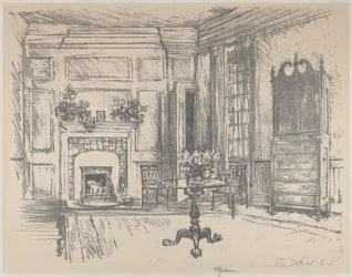 The Upper-room, Stenton, 1912.
