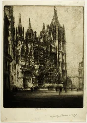 Västfronten, Rouens katedral