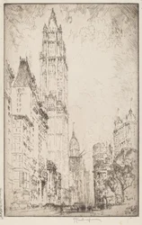 Woolworth Building, 1915.