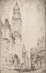 Woolworth Building, 1915.