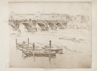 Waterloo Bridge och Somerset House