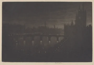 Westminster, kväll