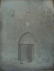 Damaskusporten, Jerusalem, 1842-44.