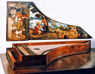 Cembalo byggd av Joseph Salodiensis i Venedig, 1559