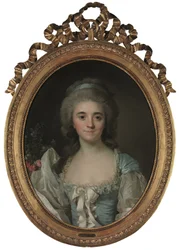Porträtt av Comtesse de Provence (1753-1810) (olja på duk)