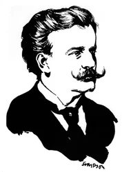 Moriz Rosenthal, polsk-amerikansk pianist, 1912.