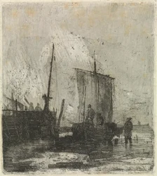 Båtar i en brygga