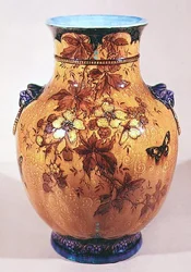 Vas, ca 1870-80 (lergods)