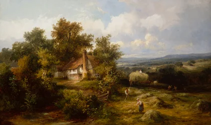 On the Sussex Downs (olja på duk)