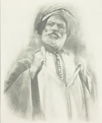 En skiss, c. 1897.