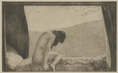 Forsaken, c.1913 (engraving)