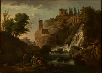 Franska: Les Cascatelles de Tivoli Tivoli Landskap