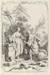 Rebecca vid brunnen