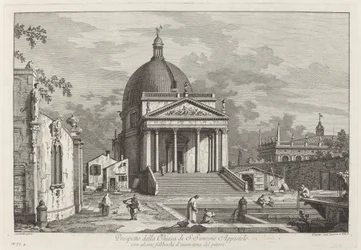 Prospekt för kyrkan SAN. Simeon apostel