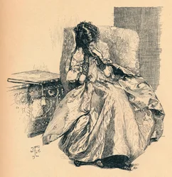 A Reverie, c1900