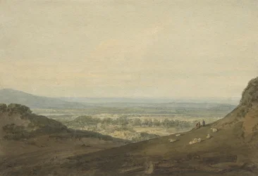Utsikt i Westmorland, nära Ireton, ca 1796