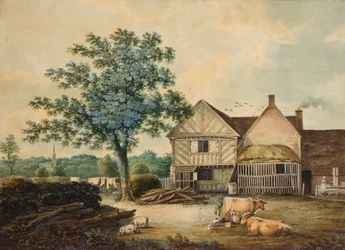 Gårdsgård nära Aston Hall