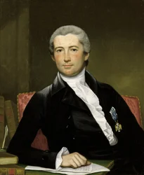 Porträtt av General Giles, ca. 1785.