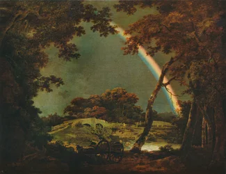 Landskap med regnbågseffekt, 1794, 1930.