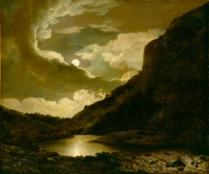 Matlock Tor av Moonlight, ca 1778