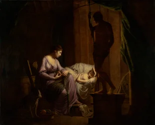 Penelope avslöjar sin webb, 1783-4