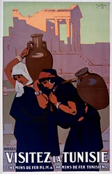 Dougga. Besök Tunisien, 1929.
