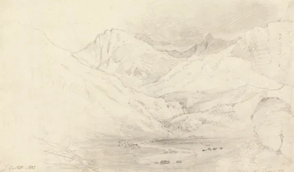 Valley of Nant Ffrancon, Caernarvonshire