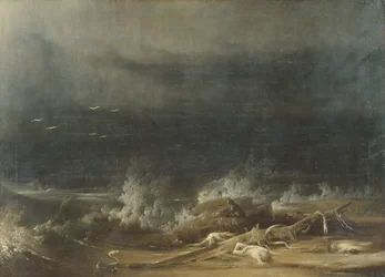 Syndfloden mot sitt slut, ca. 1813.