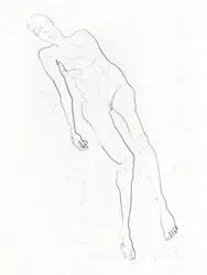 Lugn nakenstudie