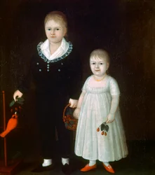 Edward och Sarah Rutter, c1805