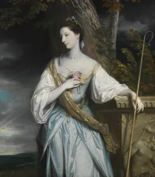 Anne Dashwood 1743-1830, senare grevinna av Galloway, 1764.