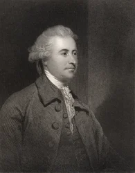 Edmund Burke, graverad av H. Robinson, från 