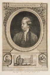 Edward Gibbon, Esq., pub. 1730 gravyr.