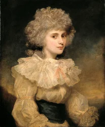 Lady Elizabeth Foster (olja på duk)