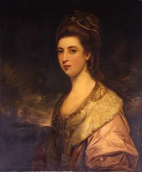 Porträtt av Anne Susanna Warburton, Mrs Richard Pennant