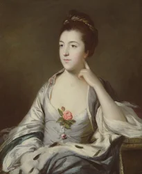 Porträtt av Lady Juliana Dawkins, 1760