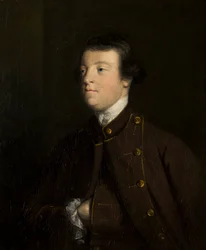 Porträtt av Sir William Lowther, 3rd Bt., ca 1747-56 (olja på duk)